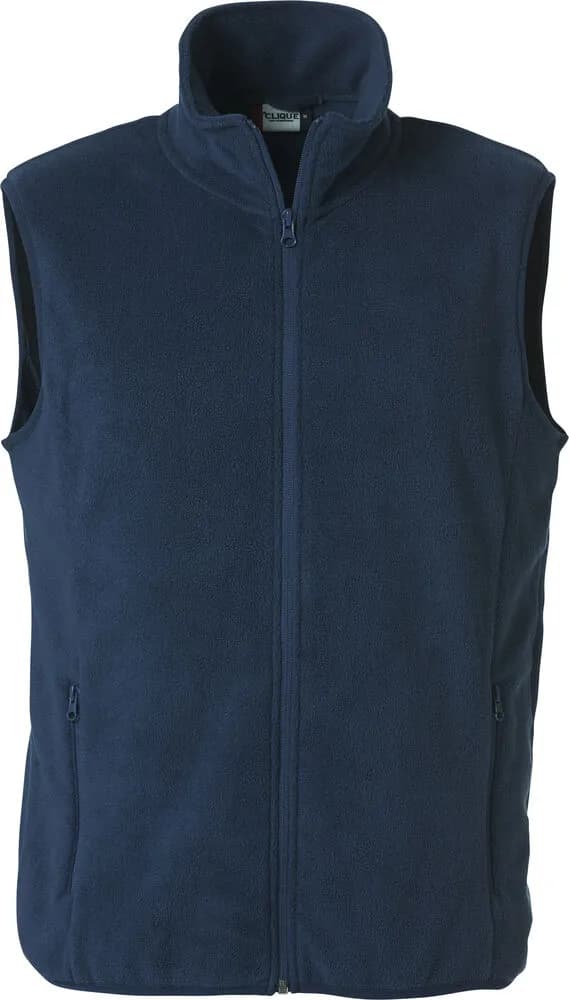 Basic Polar Fleece Vest - Dark Navy