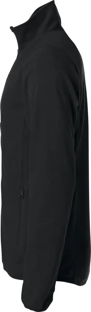 Basic Micro Fleece Jacket - Black