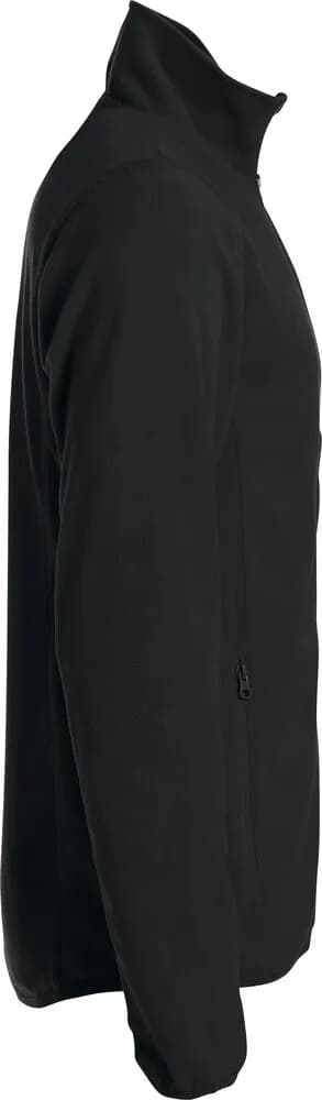 Basic Micro Fleece Jacket - Black