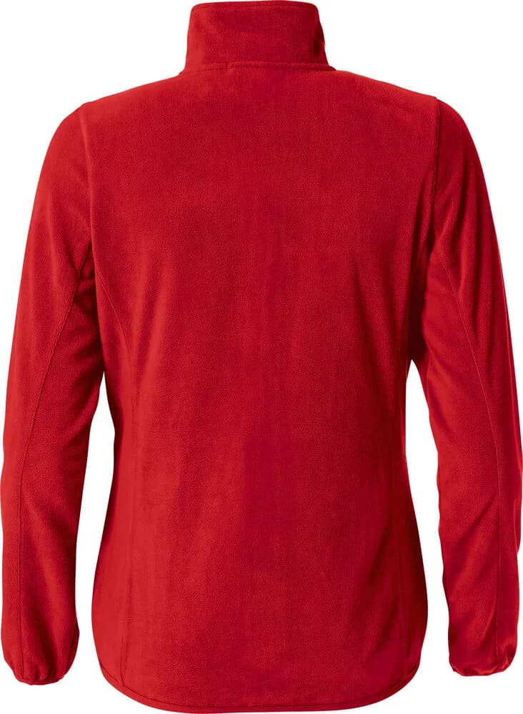 Basic Micro Fleece Jacket Women - Red
