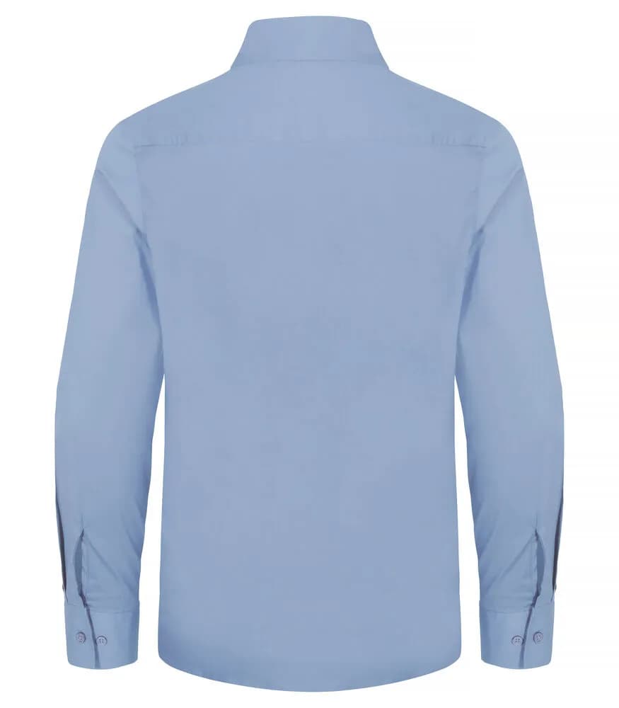 Stretch Shirt L/S - Light Blue