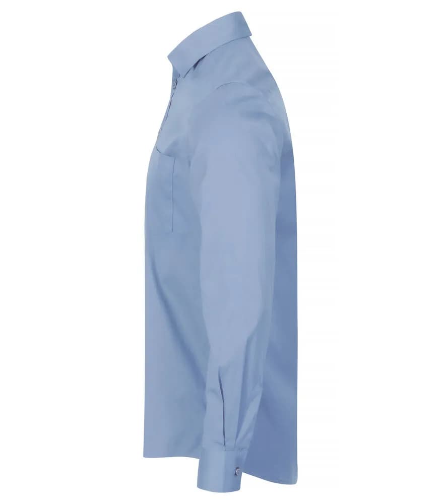 Stretch Shirt L/S - Light Blue