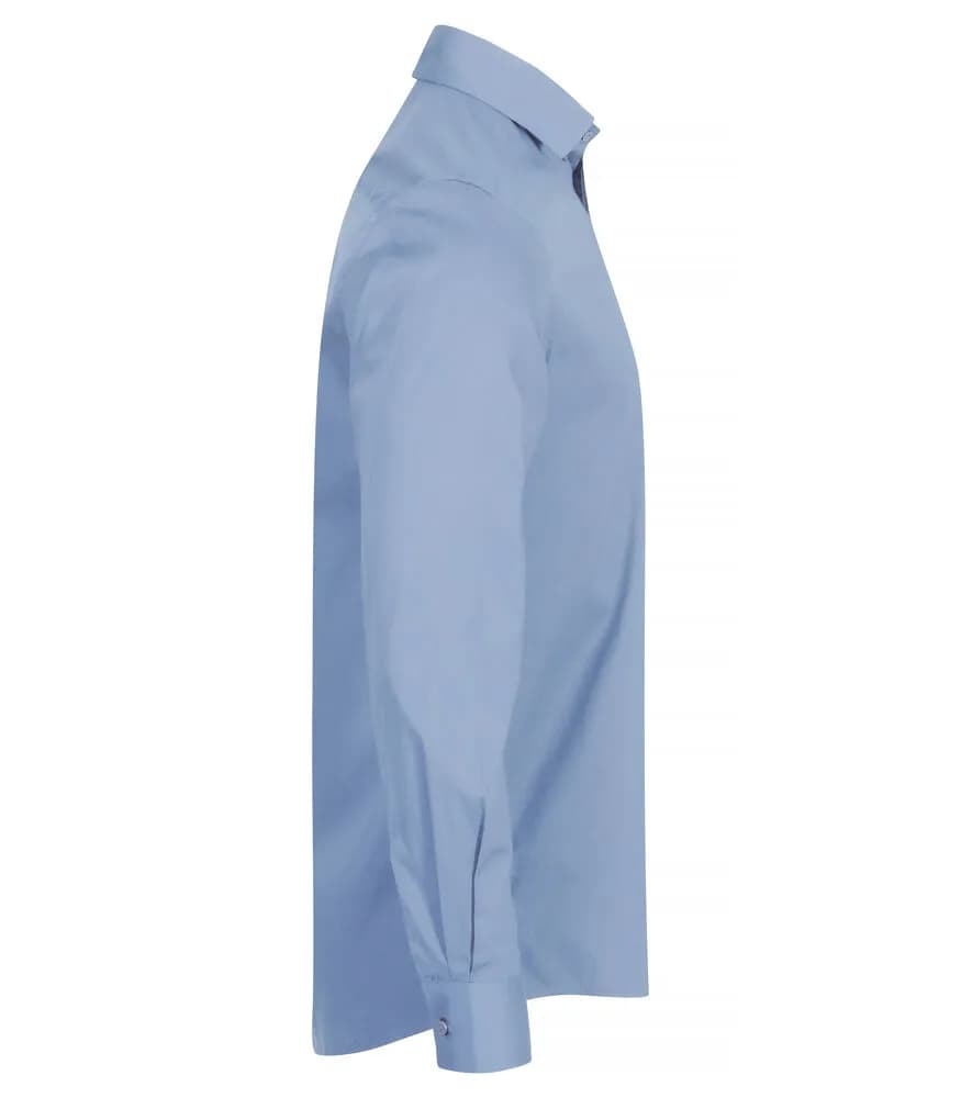 Stretch Shirt L/S - Light Blue