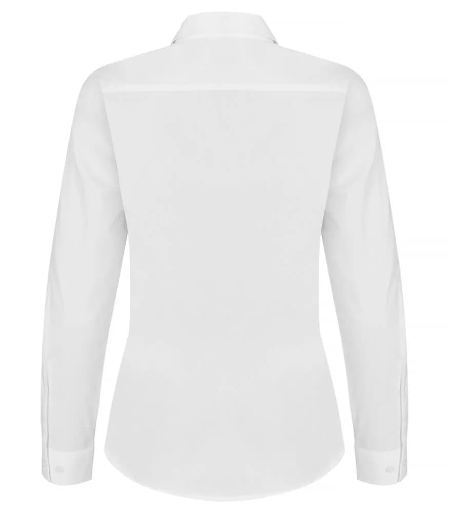 Stretch Shirt L/S Women - White