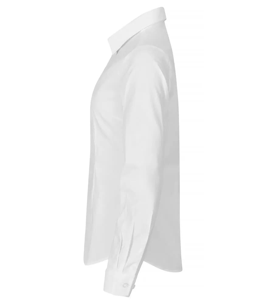 Stretch Shirt L/S Women - White