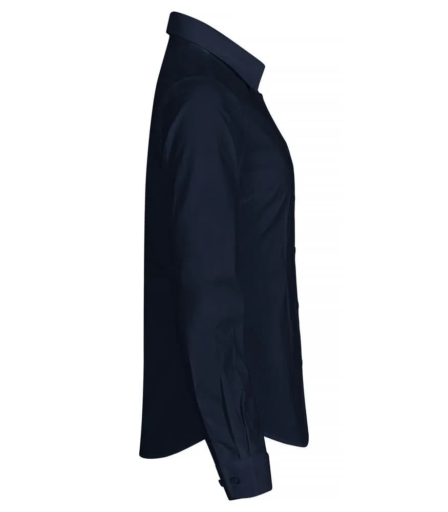 Stretch Shirt L/S Women - Dark Navy