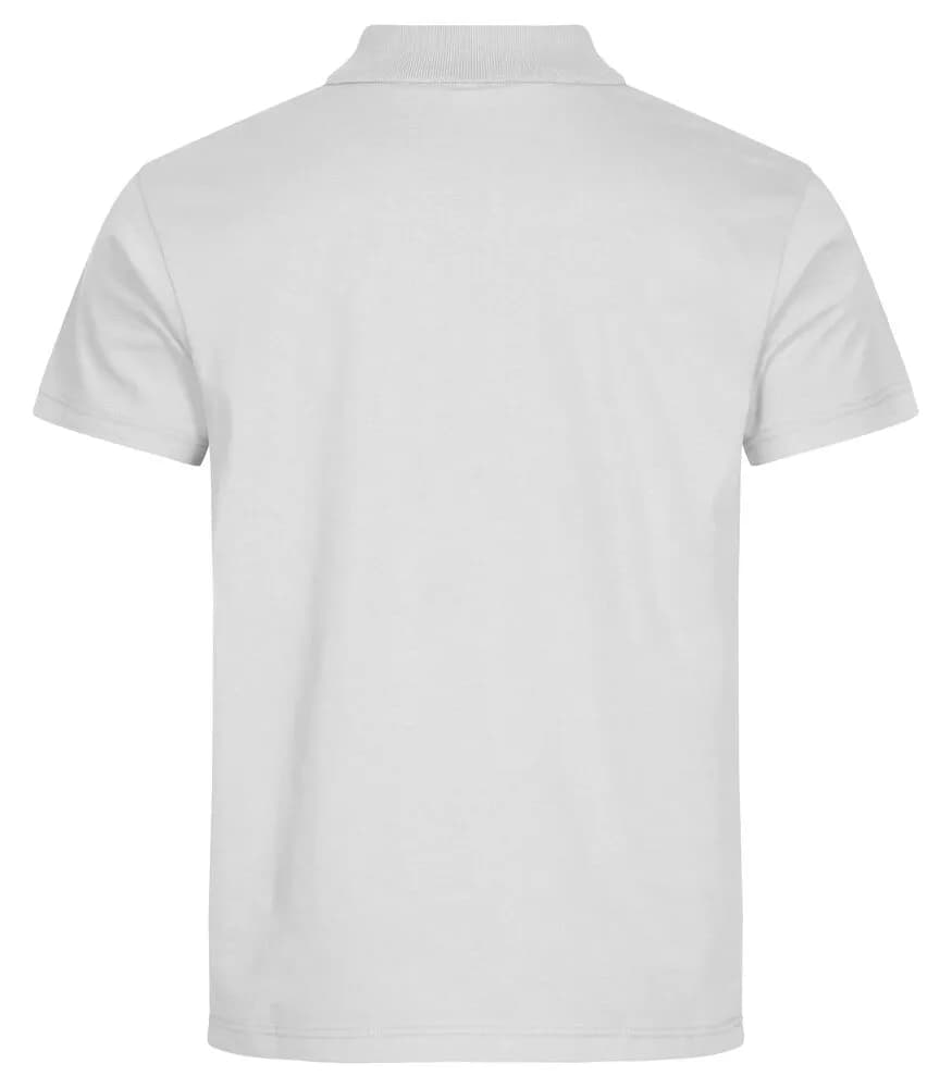 Single Jersey Polo - White
