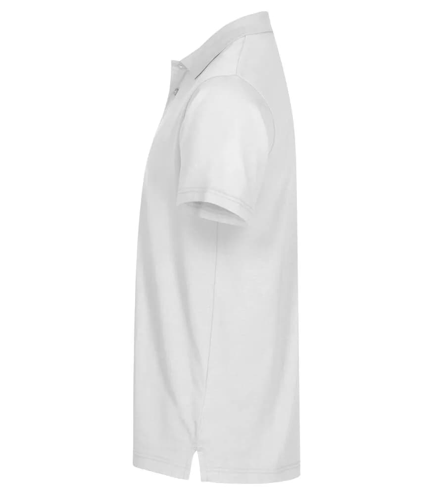 Single Jersey Polo - White