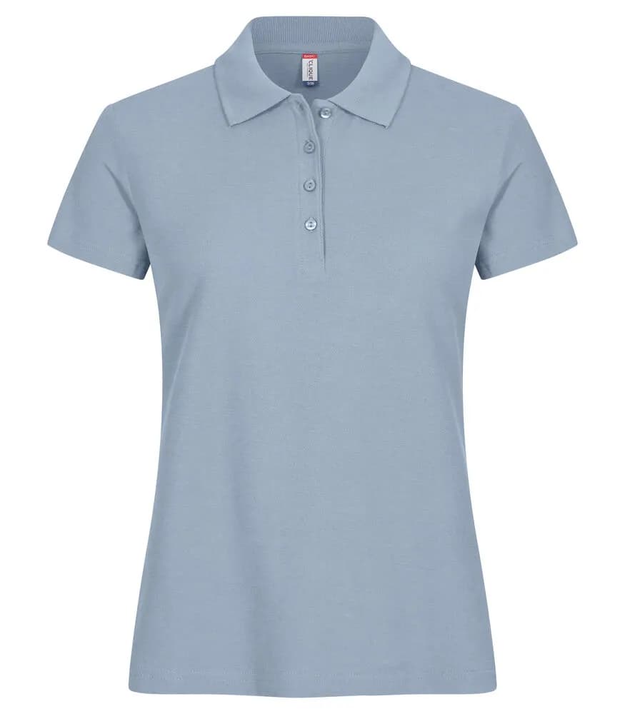 Basic Polo Women - Soft Blue