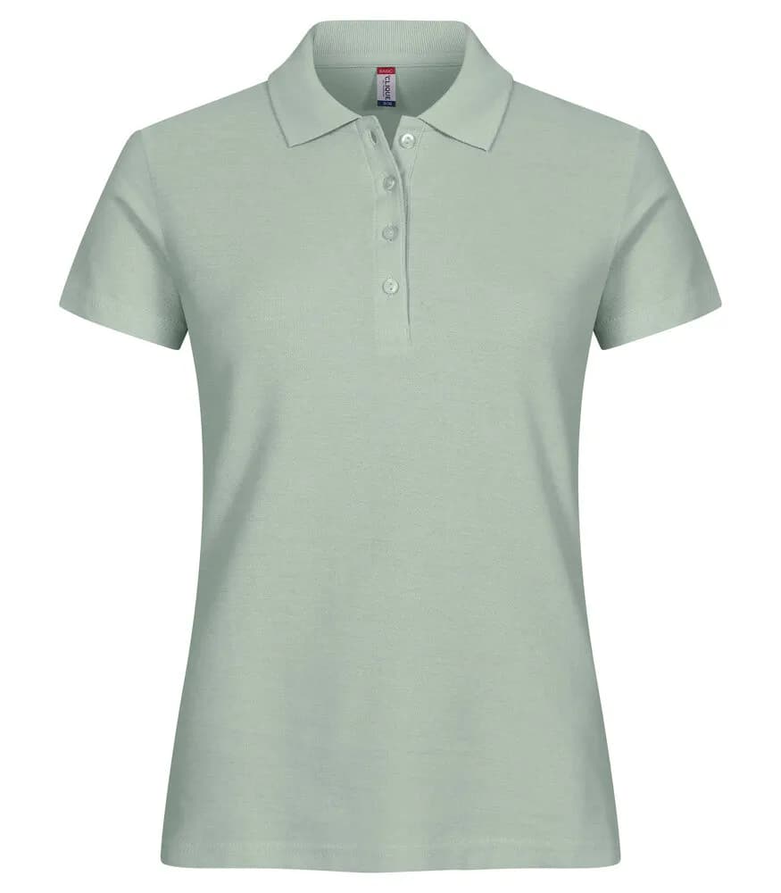 Basic Polo Women - Sage Green