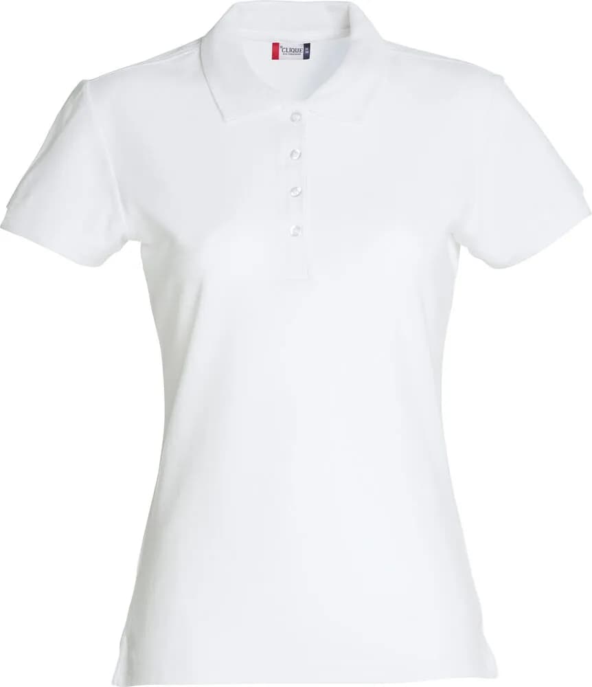 Basic Polo Women - White