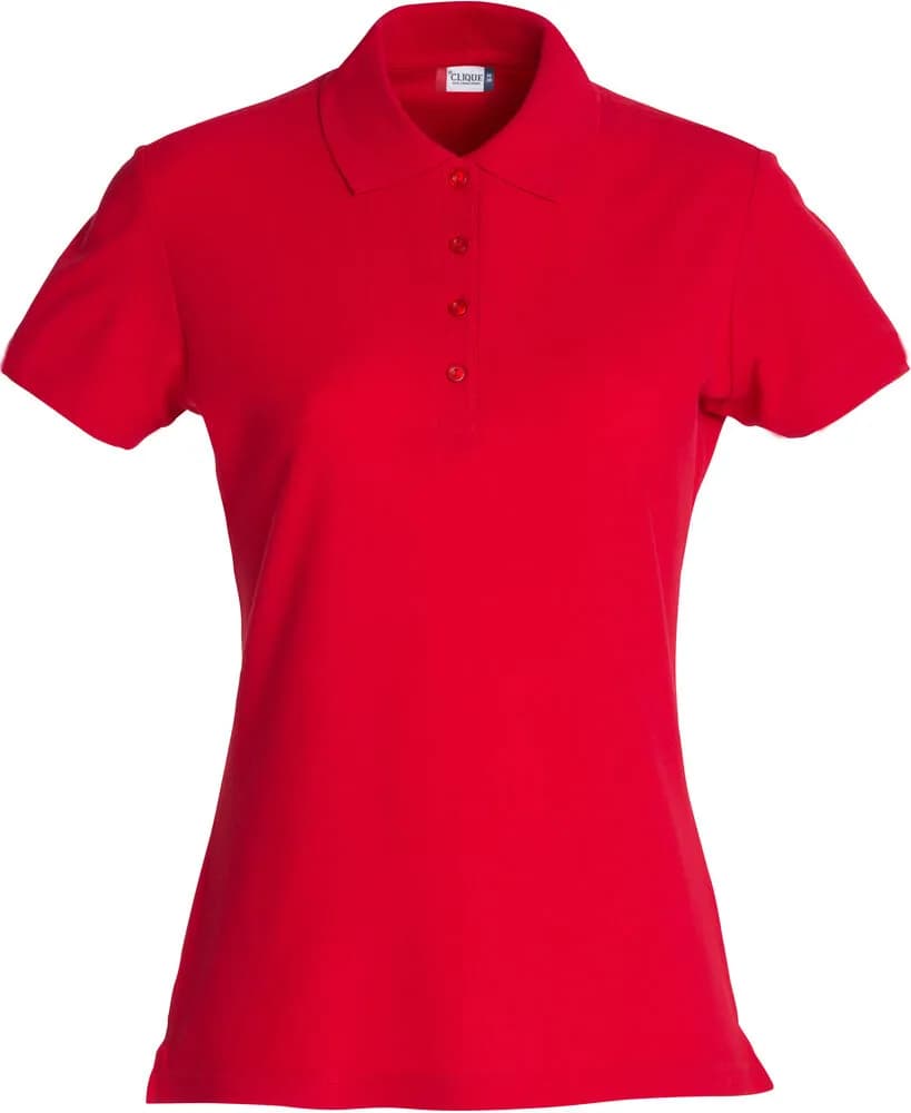 Basic Polo Women - Red