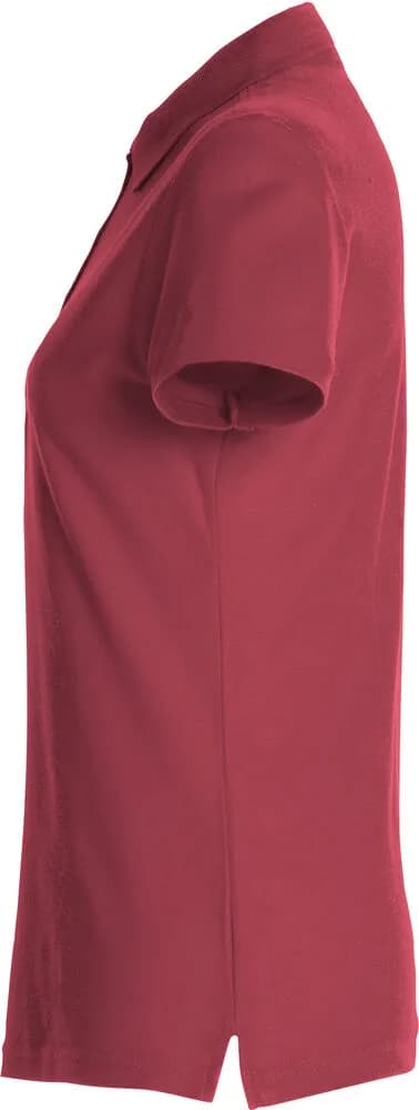 Basic Polo Women - Burgundy