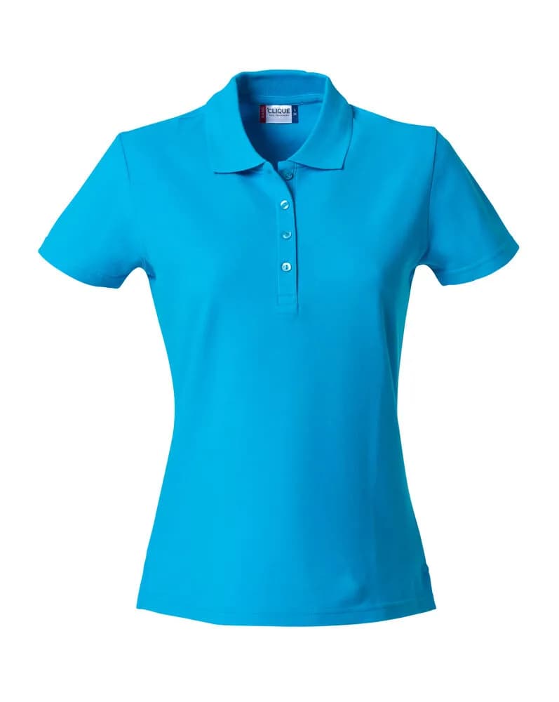 Basic Polo Women - Turquoise