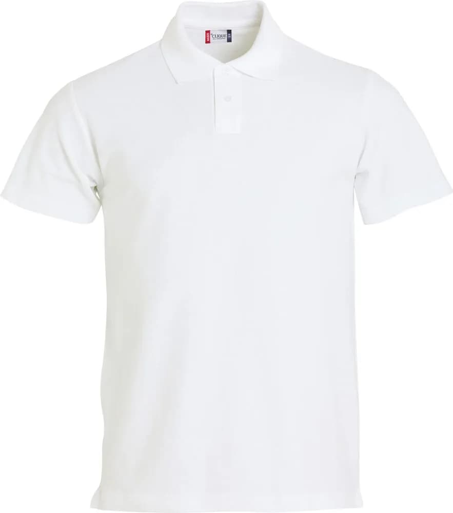 Basic Polo S/S Junior - White