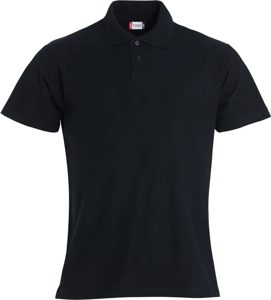Basic Polo S/S Junior - Black