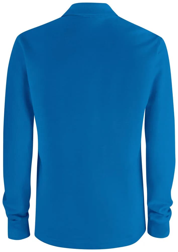 Basic Polo Pocket L/S - Royal Blue
