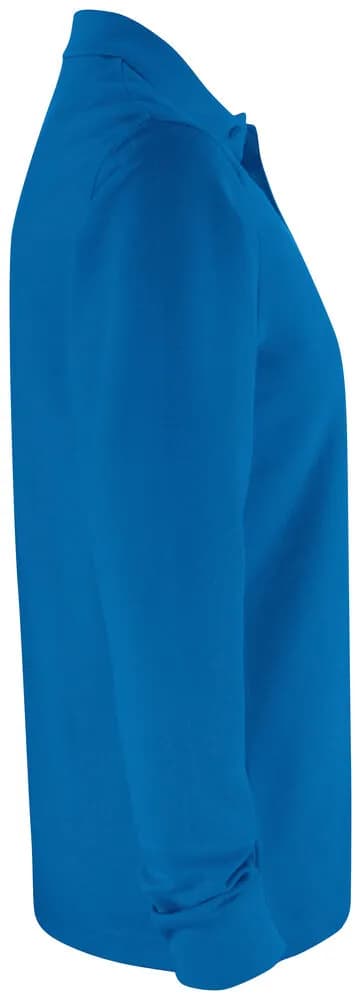 Basic Polo Pocket L/S - Royal Blue