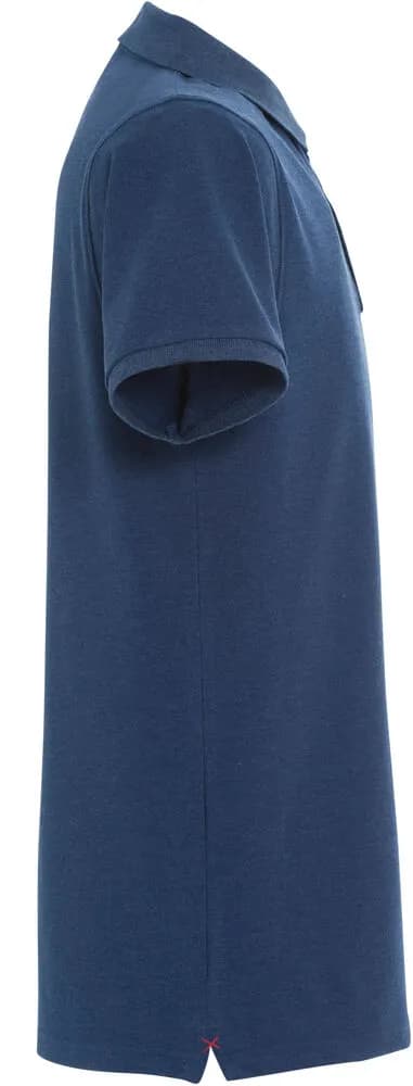 Stretch Premium Polo - Blue Melange