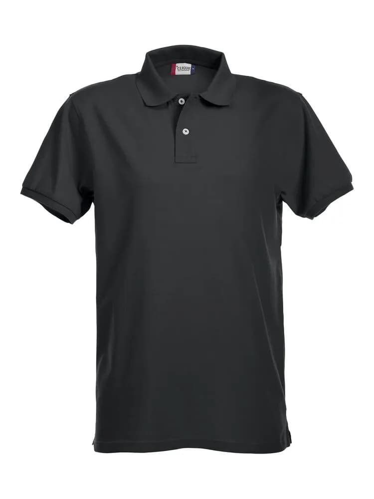 Stretch Premium Polo - Black