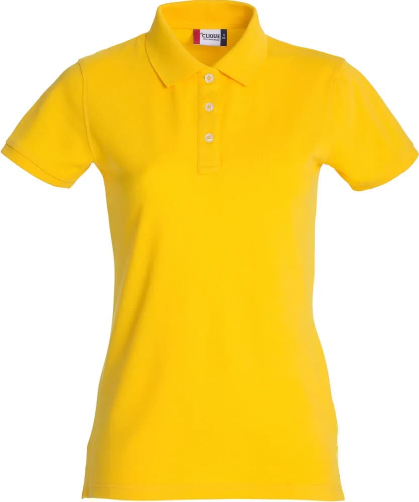 Stretch Premium Polo Women - Lemon