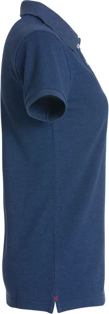 Stretch Premium Polo Women - Blue Melange