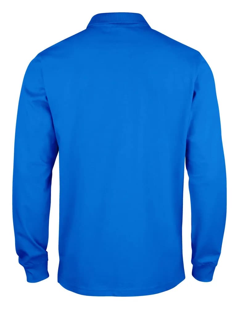 Basic Polo L/S Junior - Royal Blue