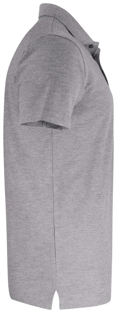 Basic Polo Pocket - Grey Melange