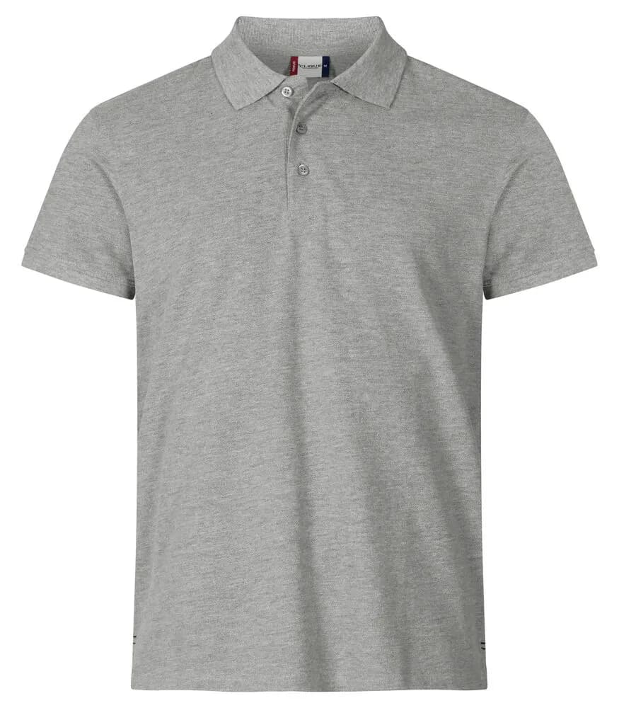Heavy Premium Polo - Grey Melange