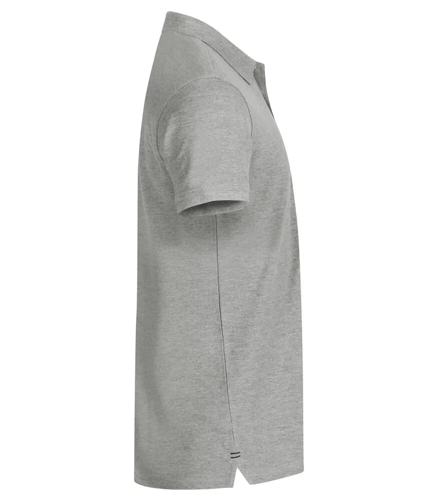 Heavy Premium Polo - Grey Melange