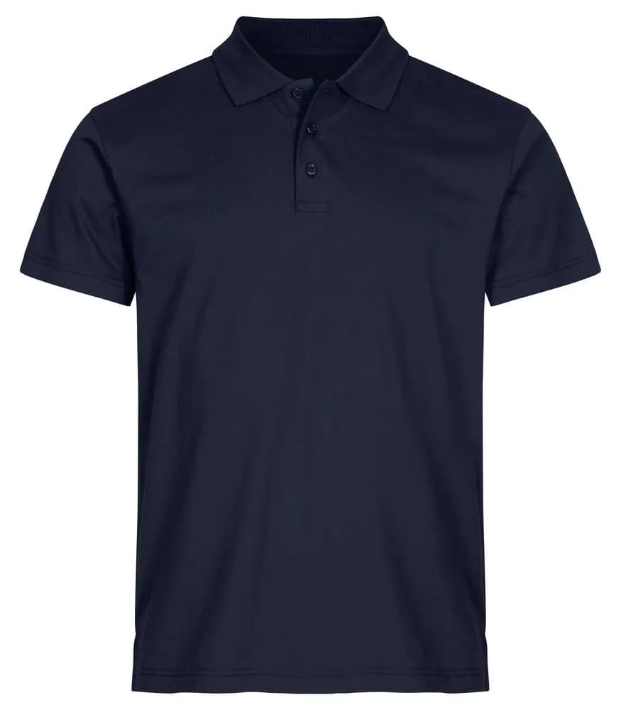 Single Jersey Polo - Dark Navy