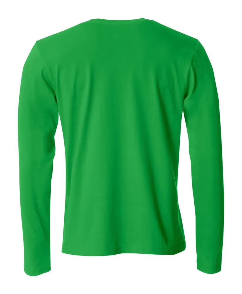 Basic-T L/S - Apple Green