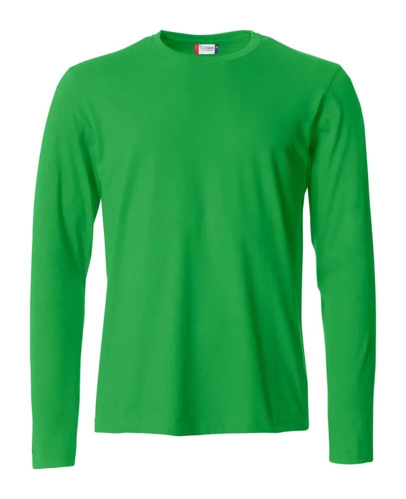 Basic-T L/S - Apple Green