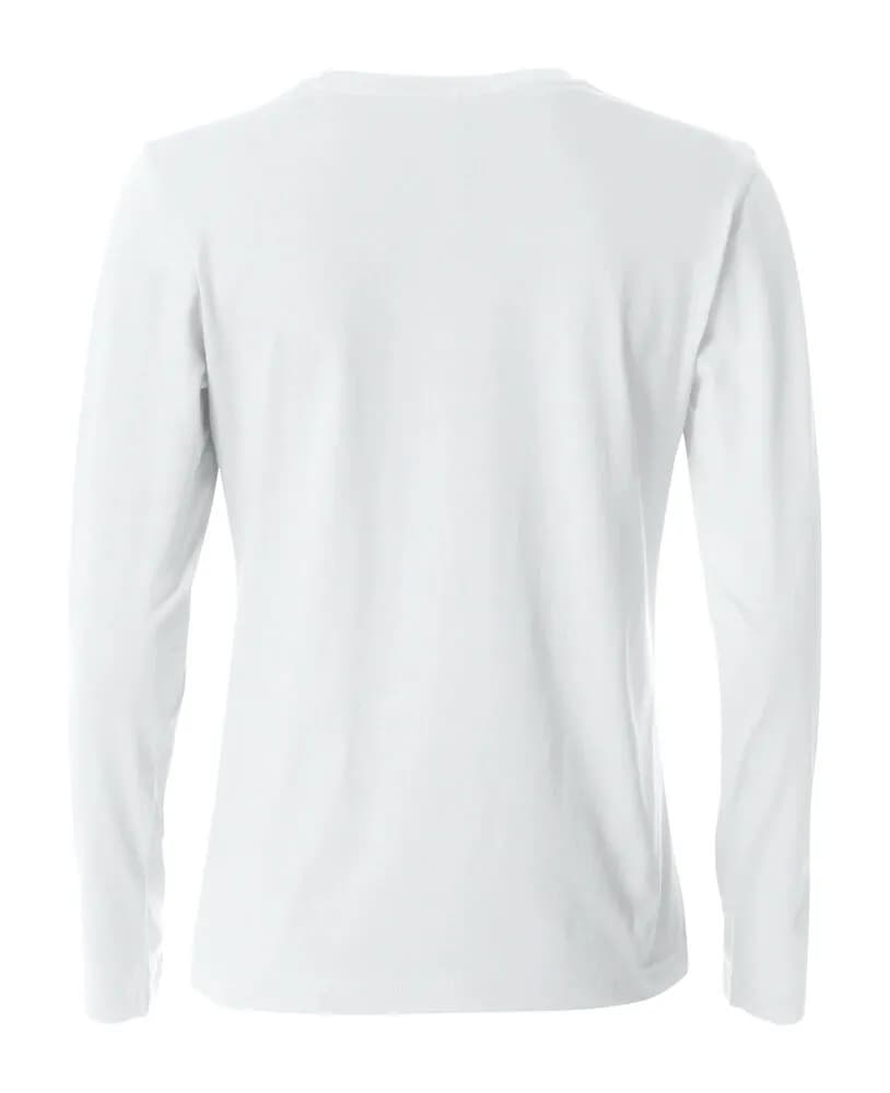 Basic-T L/S Women - White