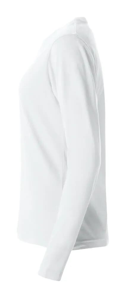 Basic-T L/S Women - White