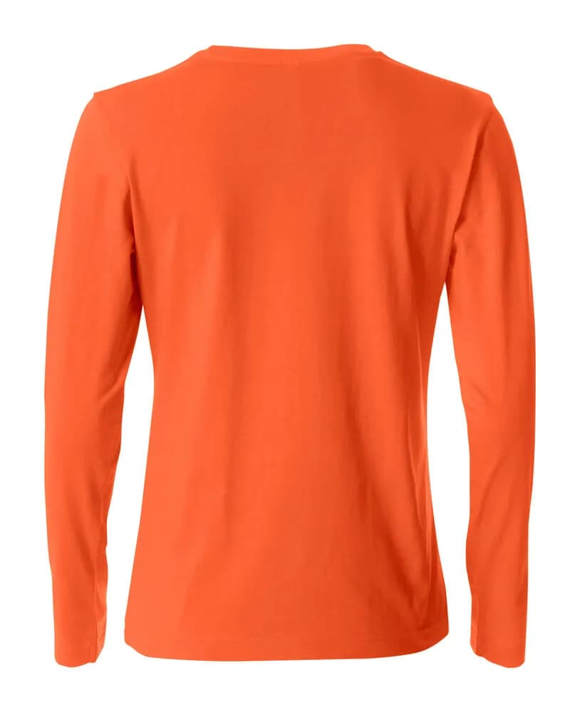 Basic-T L/S Women - Blood Orange