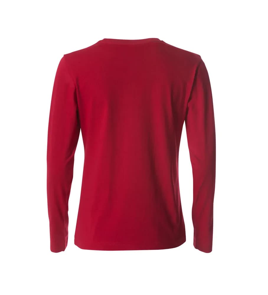 Basic-T L/S Women - Red