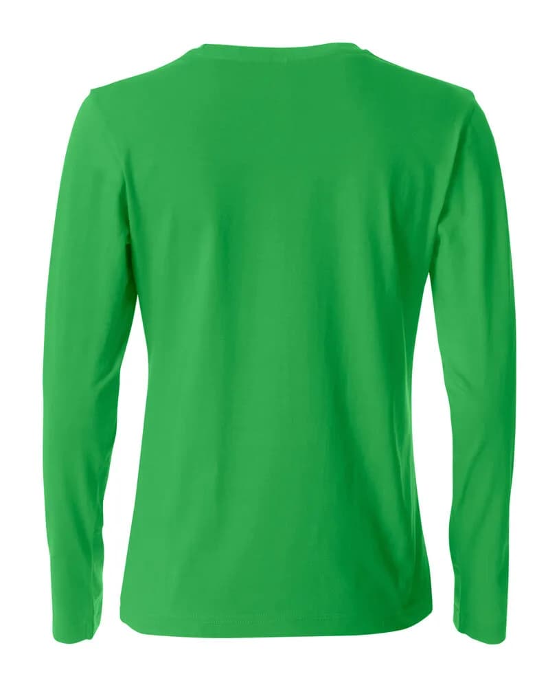 Basic-T L/S Women - Apple Green