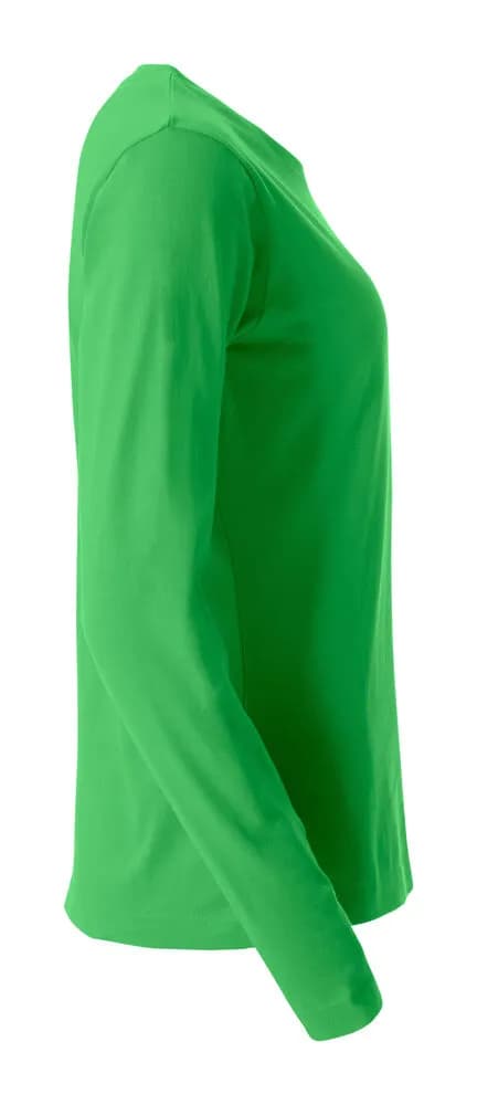 Basic-T L/S Women - Apple Green