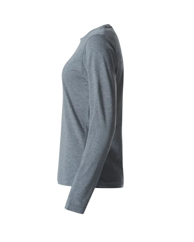Basic-T L/S Women - Grey Melange
