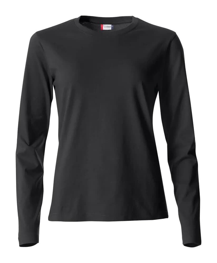 Basic-T L/S Women - Black