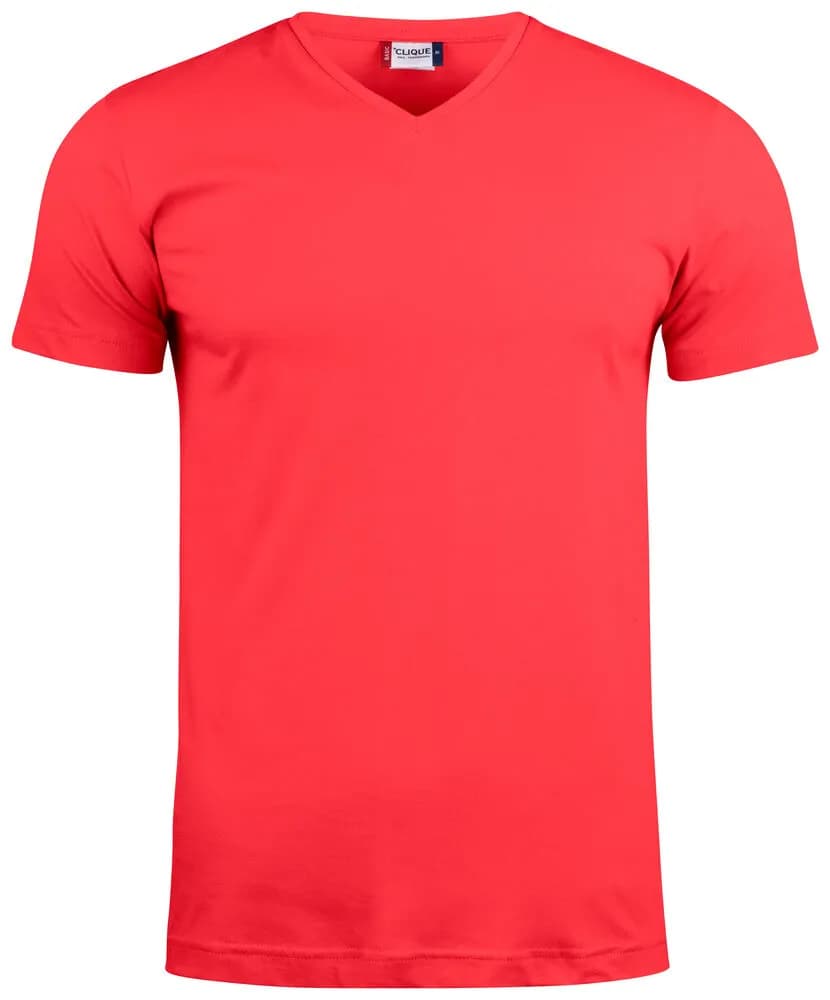 Basic-T V-Neck - Red