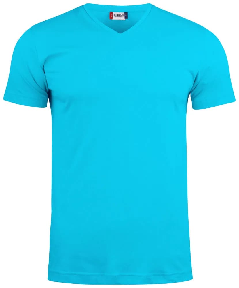 Basic-T V-Neck - Turquoise
