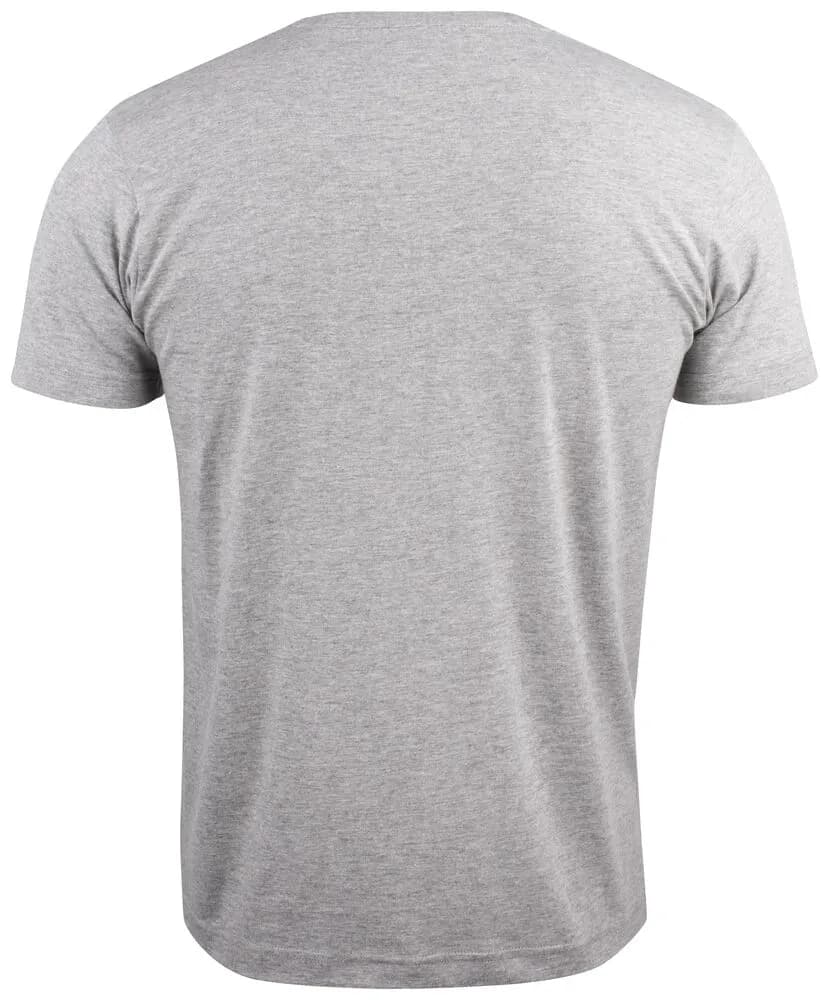 Basic-T V-Neck - Grey Melange