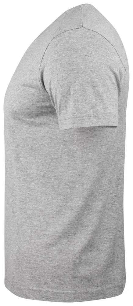 Basic-T V-Neck - Grey Melange