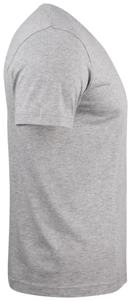 Basic-T V-Neck - Grey Melange