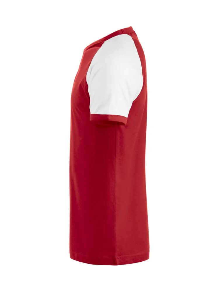 Raglan-T - Red/White