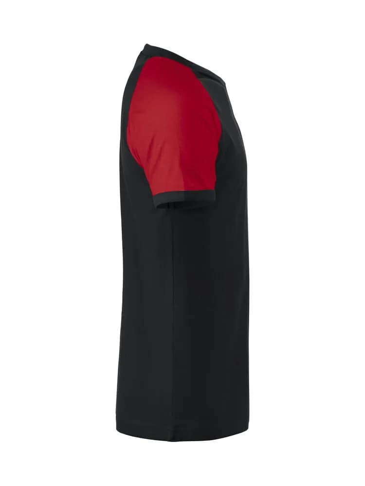 Raglan-T - Black/Red