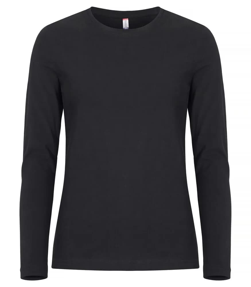 Premium Fashion-T L/S Women - Black