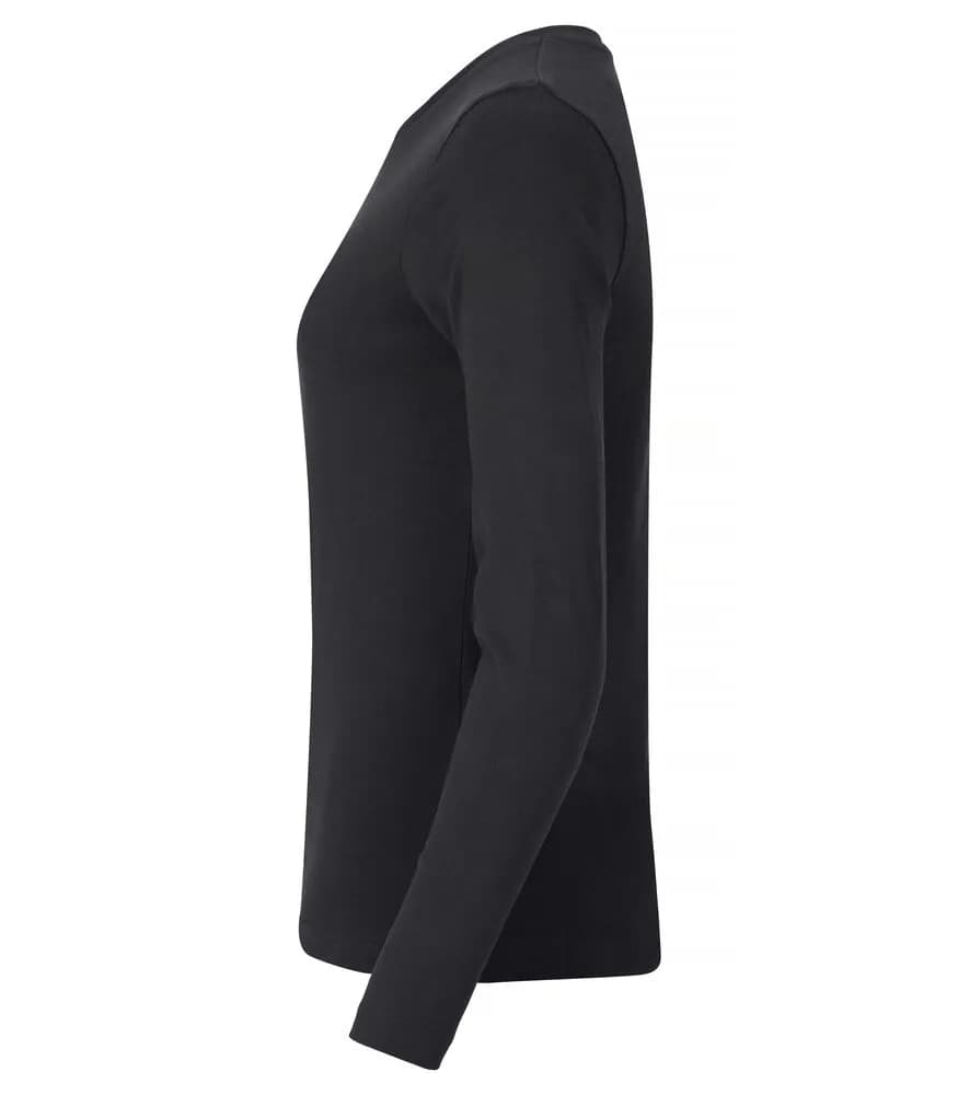 Premium Fashion-T L/S Women - Black